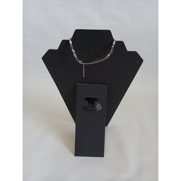 Paparazzi At Any Cost Silver Tone Gray Rhinestones Adjustable Statement Bracelet - Picture 2 of 8